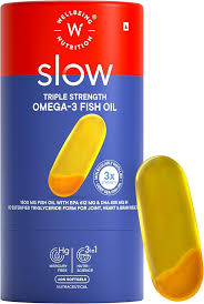 Slow Triple Strength Omega-3 Fish Oil Capsules
