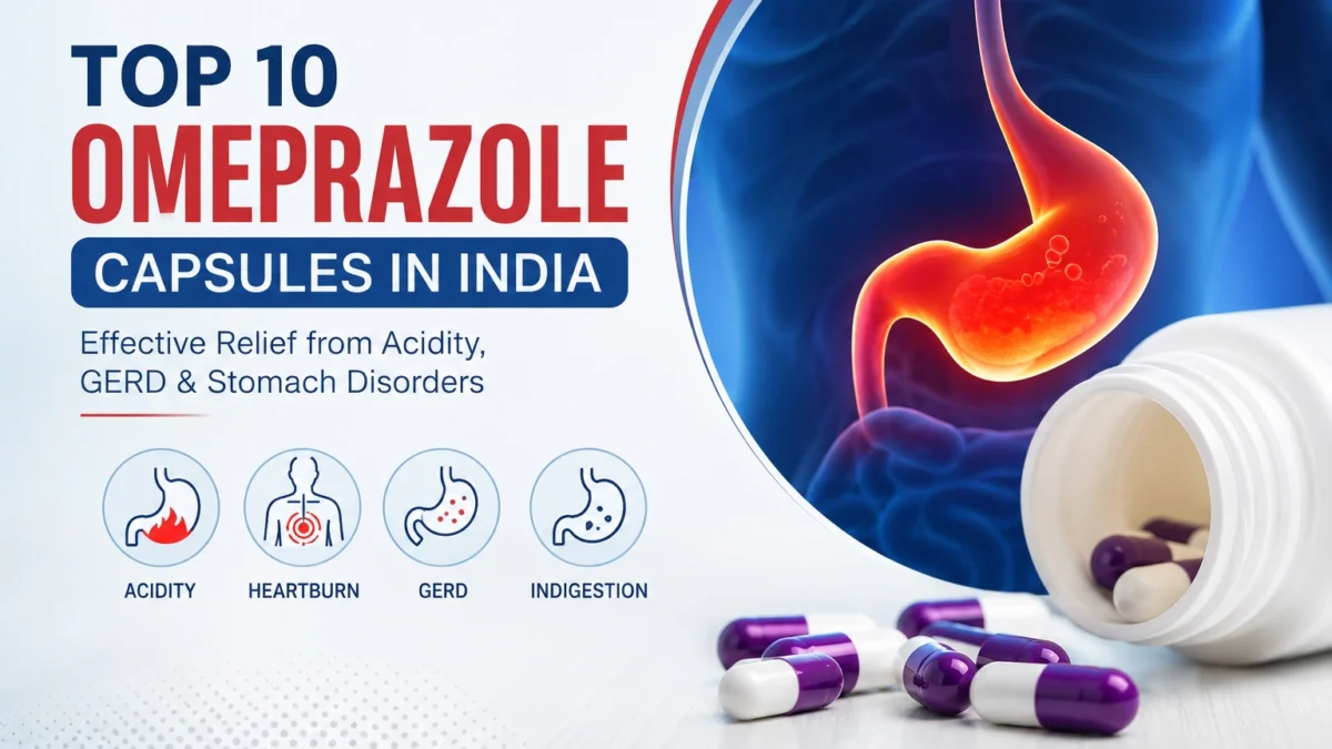 Top 10 Omeprazole Capsules in India