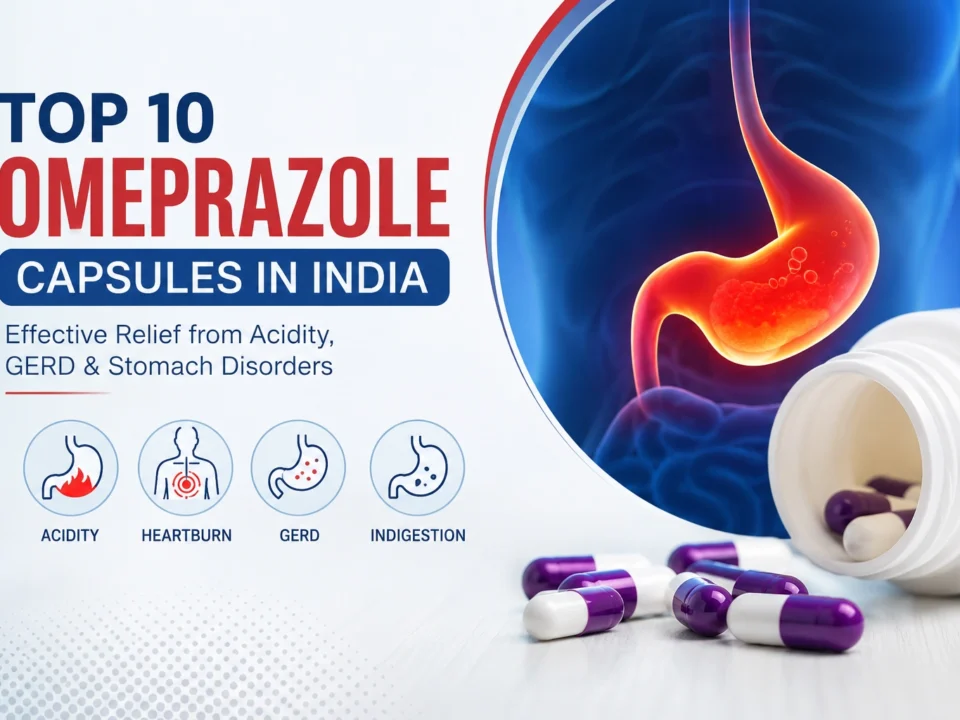 Top 10 Omeprazole Capsules in India