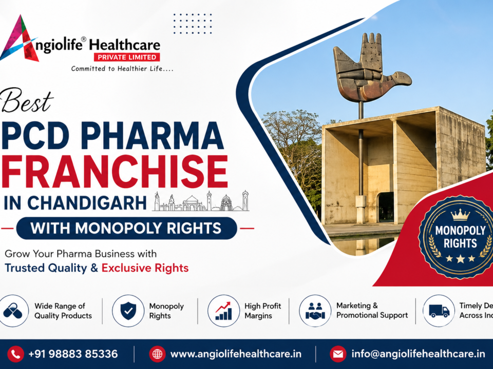 Best PCD Pharma Franchise in Chandigarh with Monopoly rights Angiolife